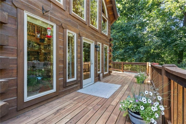389 NW 1851st Rd, Kingsville, MO 64061 - view of deck