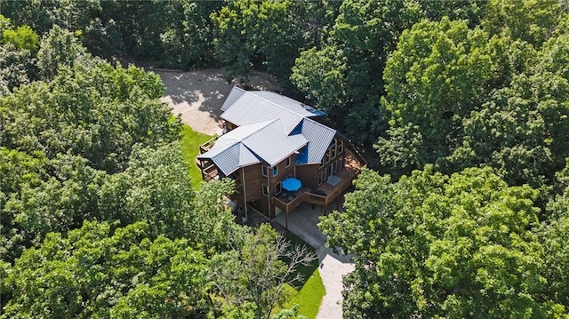 389 NW 1851st Rd, Kingsville, MO 64061 - view from above of property
