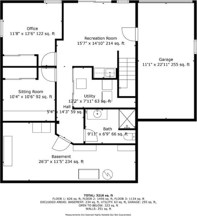 389 NW 1851st Rd, Kingsville, MO 64061 - view of room layout
