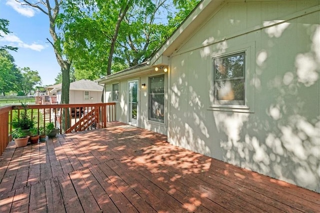 15509 Lawrence Ave, Belton, MO 64012 - view of wooden deck