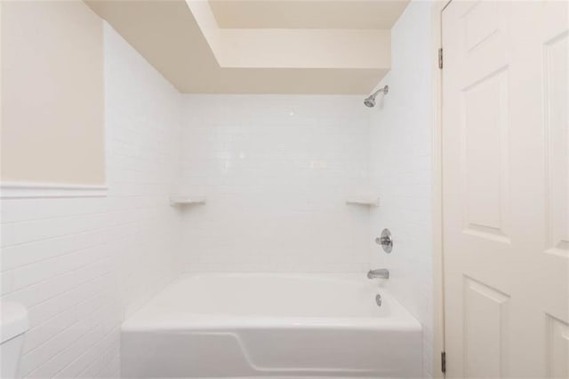 627 E Meyer Blvd, Kansas City, MO 64131 - full bathroom with  shower combination and tile walls