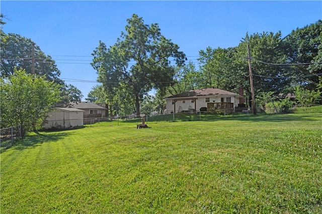 8315 Laurel Ave, Raytown, MO 64138 - view of fenced backyard