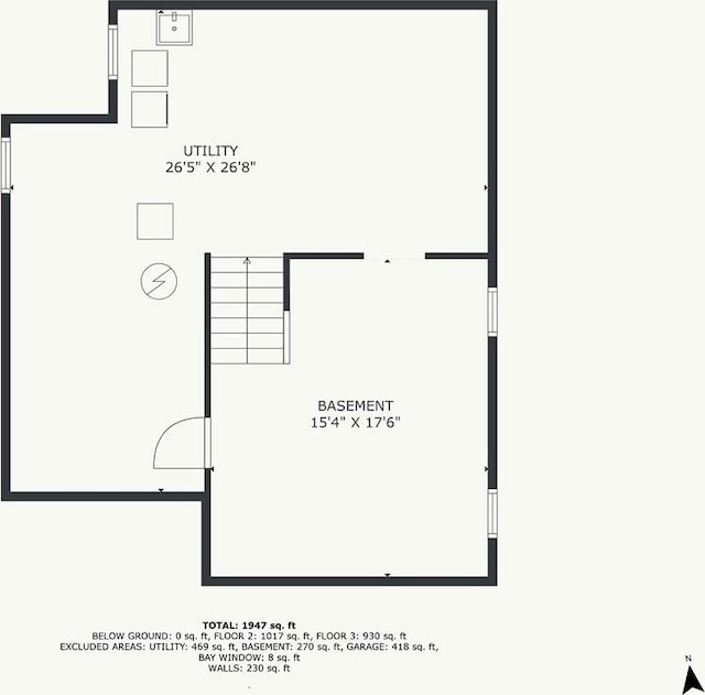 1296 W 72nd Ter, Kansas City, MO 64114 - view of property floor plan