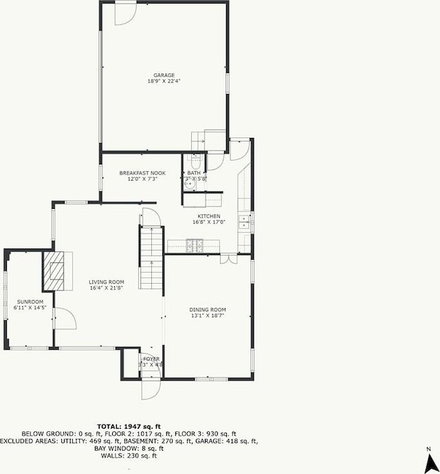 1296 W 72nd Ter, Kansas City, MO 64114 - view of room layout