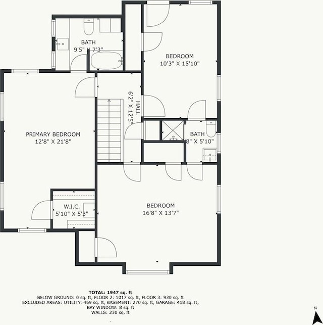 1296 W 72nd Ter, Kansas City, MO 64114 - view of room layout
