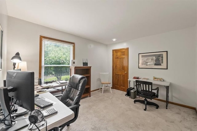 12147 Farley St, Overland Park, KS 66213 - office space with baseboards and light colored carpet