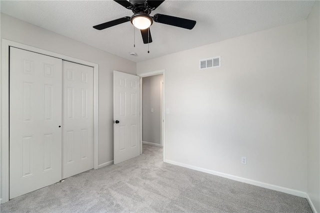 32625 W 174th St, Gardner, KS 66030 - unfurnished bedroom featuring carpet floors, a closet, and a ceiling fan