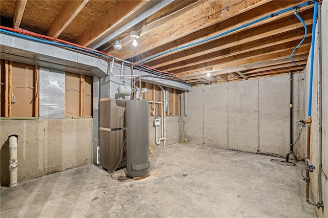 32625 W 174th St, Gardner, KS 66030 - unfinished basement with water heater