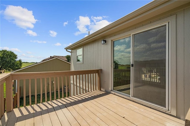 32625 W 174th St, Gardner, KS 66030 - view of wooden deck