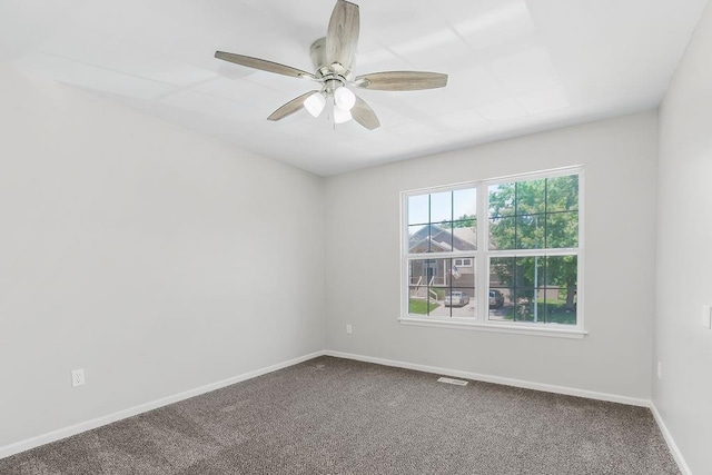 18201 W 157th Ter, Olathe, KS 66062 - carpeted empty room with ceiling fan and baseboards