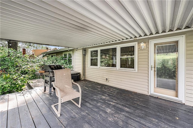 5919 N Adrian Ter, Kansas City, MO 64152 - view of deck