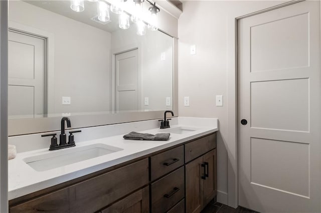 1113 Hummingbird Ct, Greenwood, MO 64034 - bathroom featuring double vanity