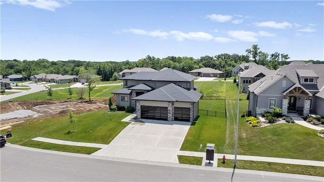 1113 Hummingbird Ct, Greenwood, MO 64034 - aerial view of residential area