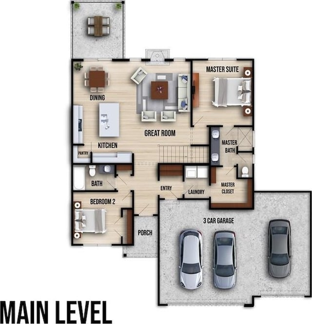 3932 SW Flinkrock Dr, Lees Summit, MO 64082 - view of property floor plan