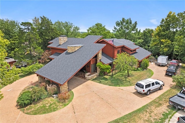 402 Lees Circle Dr, Fort Scott, KS 66701 - view from above of property