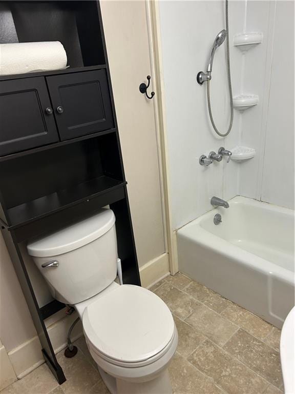 895 Cloud Rd, Salina, KS 67436 - full bath featuring bathtub / shower combination, stone finish floors, and vanity