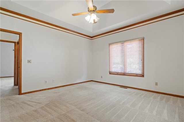 13109 W 65th St, Shawnee, KS 66216 - spare room with carpet flooring and a ceiling fan