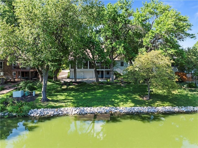 13109 W 65th St, Shawnee, KS 66216 - back of house with a yard