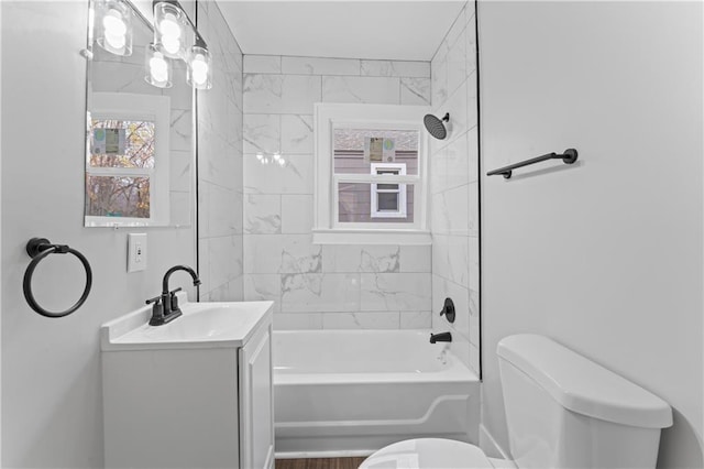 320 N Cedar Ave, Independence, MO 64053 - bathroom with vanity and shower / bath combination