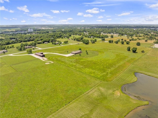 1001 E Park Rd, Garnett, KS 66032 - drone / aerial view of a nearby body of water