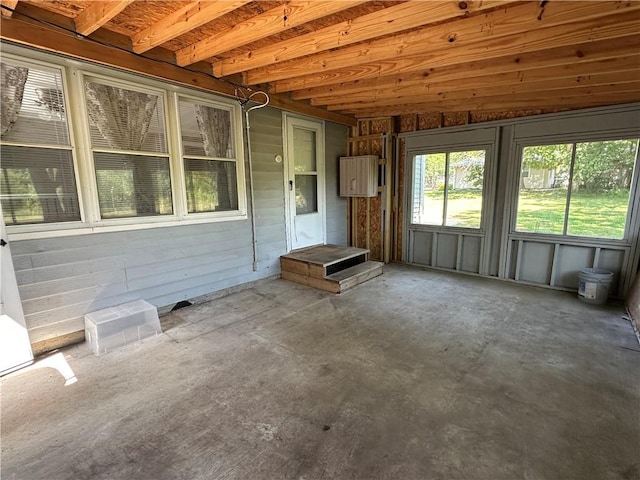 131 E Warren St, Gardner, KS 66030 - view of unfurnished sunroom