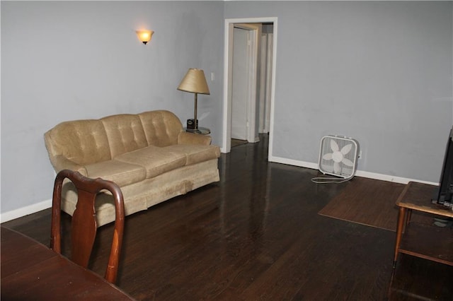 4301 James Ave, Independence, MO 64055 - living room with wood finished floors