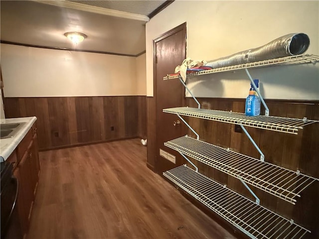 303 Bell St, Richmond, MO 64085 - interior space featuring wood finished floors