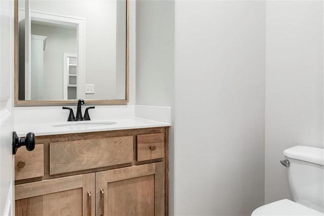 16941 S Brentwood St, Olathe, KS 66062 - half bathroom featuring toilet and vanity