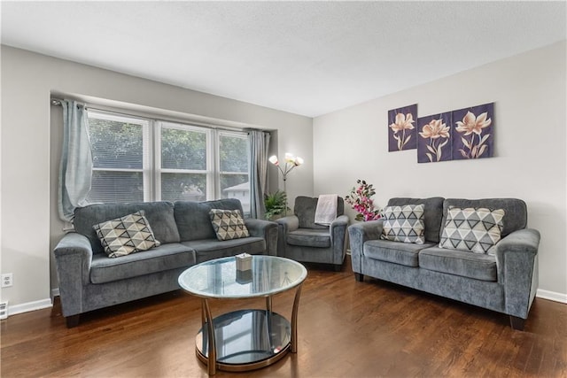 13211 Craig Ave, Grandview, MO 64030 - living room with wood finished floors