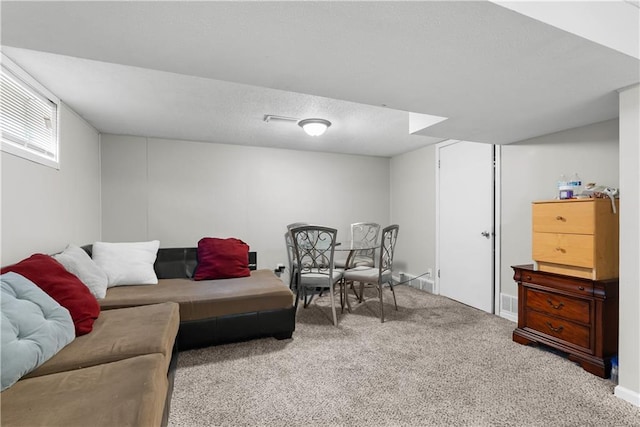 13211 Craig Ave, Grandview, MO 64030 - living room with carpet floors and baseboards