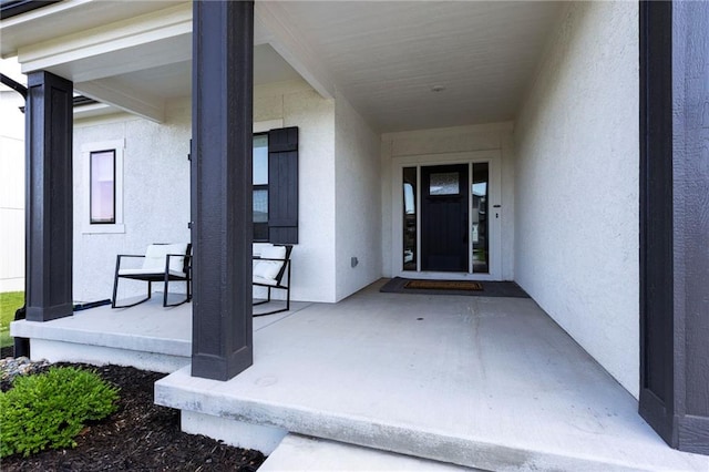 19013 W 188th Ter, Spring Hill, KS 66083 - view of exterior entry with stucco siding