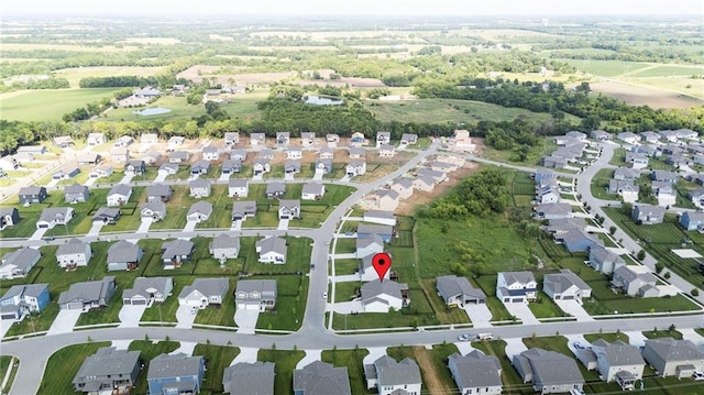 19013 W 188th Ter, Spring Hill, KS 66083 - aerial view of property and surrounding area featuring nearby suburban area