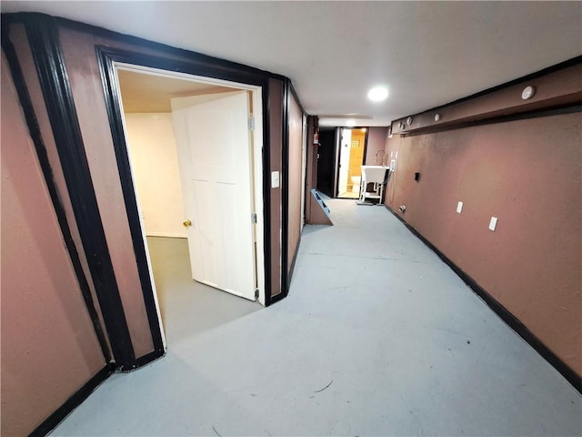 3009 Montgall Ave, Kansas City, MO 64128 - finished below grade area with recessed lighting
