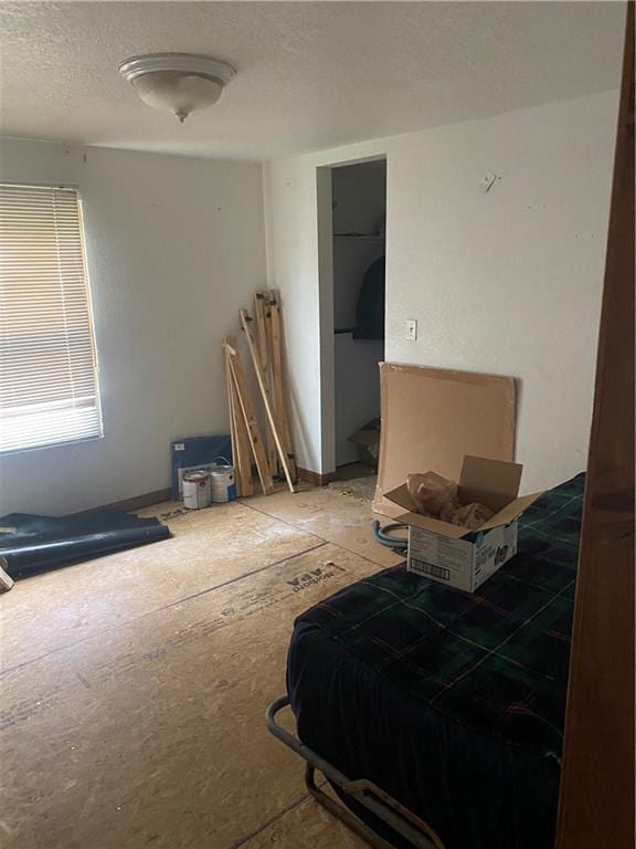 101 E Vine St, Arcadia, KS 66711 - bedroom with a textured ceiling