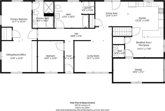 840 W Larkspur St, Olathe, KS 66061 - photo 28