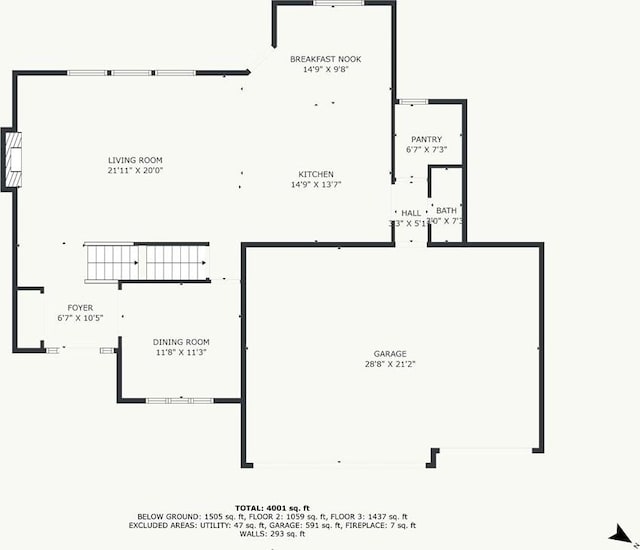 2712 SW Carlton Dr, Lees Summit, MO 64082 - view of property floor plan