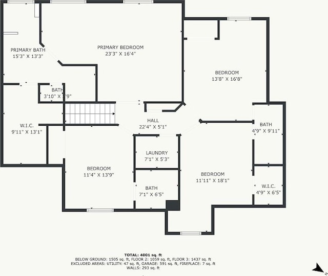 2712 SW Carlton Dr, Lees Summit, MO 64082 - view of floor plan / room layout