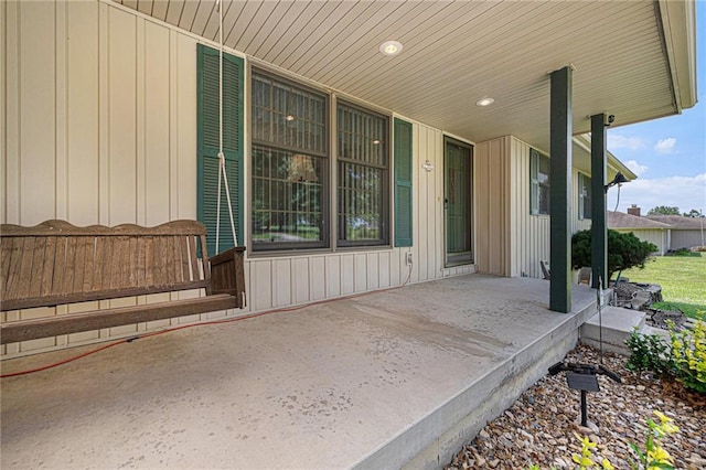 21830 155th St, Basehor, KS 66007 - view of covered porch