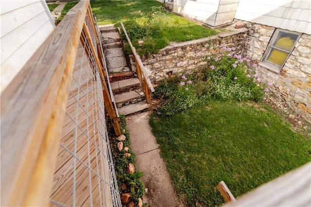 1134 Atchison St, Atchison, KS 66002 - view of grassy yard