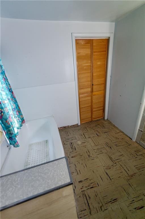 1134 Atchison St, Atchison, KS 66002 - unfurnished bedroom featuring a closet