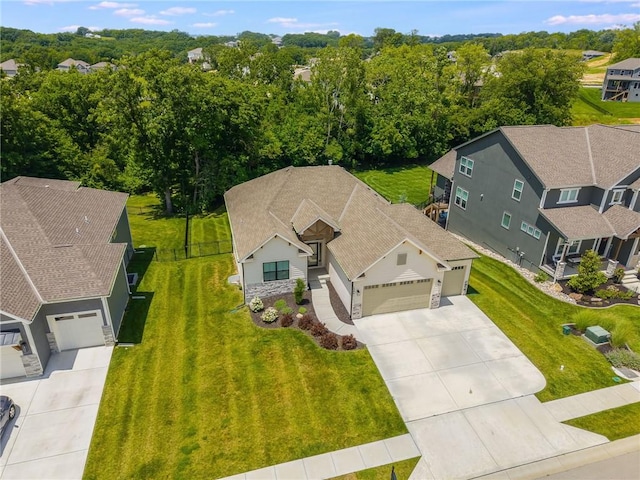 13491 Terrace Park Dr, Parkville, MO 64152 - aerial view of residential area