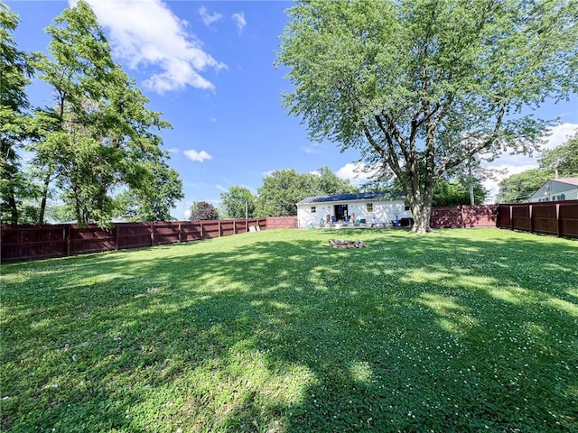 701 N Godfrey St, Cameron, MO 64429 - view of fenced backyard