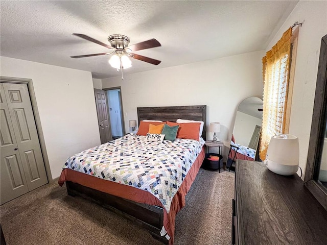 701 N Godfrey St, Cameron, MO 64429 - bedroom featuring carpet flooring and a ceiling fan