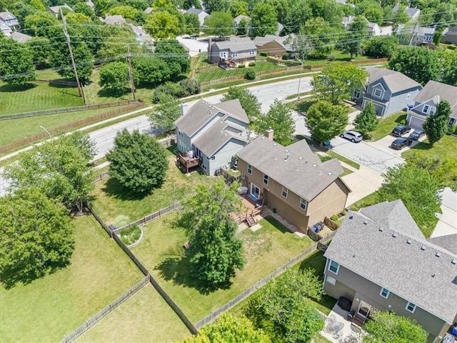 16122 W 157th St, Olathe, KS 66062 - aerial perspective of suburban area