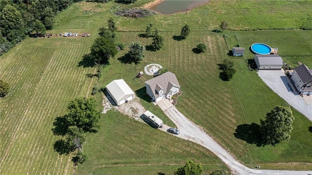 61 SW 446th Rd, Clinton, MO 64735 - aerial view of property's location featuring rural landscape