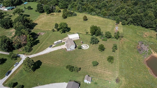 61 SW 446th Rd, Clinton, MO 64735 - aerial view of property and surrounding area featuring rural landscape