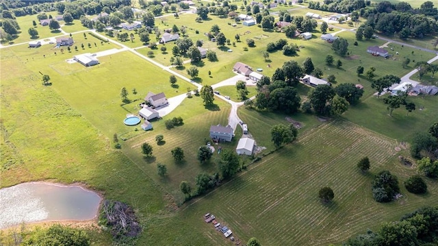 61 SW 446th Rd, Clinton, MO 64735 - aerial view of property and surrounding area with rural landscape