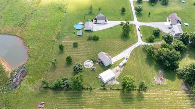 61 SW 446th Rd, Clinton, MO 64735 - aerial overview of property's location with a large body of water