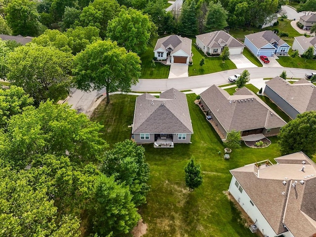 2214 SW 9th St, Blue Springs, MO 64014 - aerial view of residential area