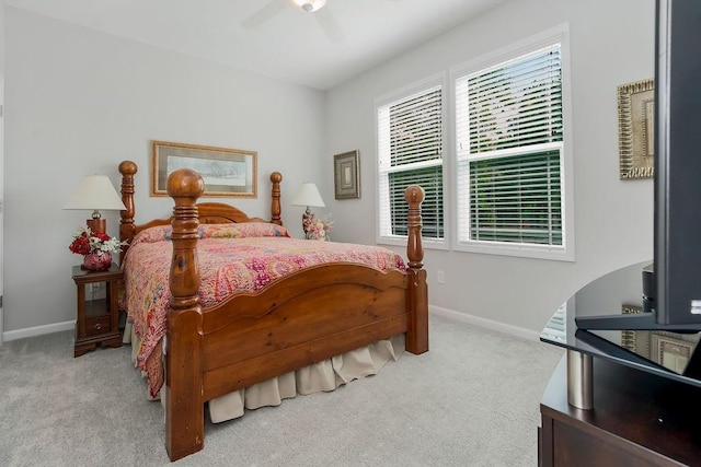 2214 SW 9th St, Blue Springs, MO 64014 - bedroom with carpet and a ceiling fan